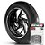 Adesivo Friso de Roda M1 +  Palavra DB6R + Interno P Bimota - Filete Branco - Imagem 1