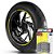 Adesivo Friso de Roda M1 +  Palavra ERGON + Interno P Sundown - Filete Amarelo - Imagem 1