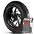 Adesivo Friso de Roda M1 +  Palavra GOLD WING TOUR 1800 + Interno P Honda - Filete Vinho - Imagem 1