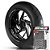 Adesivo Friso de Roda M1 +  Palavra MONSTER 821 DARK + Interno P Ducati - Filete Preto - Imagem 1