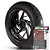 Adesivo Friso de Roda M1 +  Palavra MONSTER S4-RS TESTASTRETTA + Interno P Ducati - Filete Vinho - Imagem 1