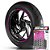 Adesivo Friso de Roda M1 +  Palavra NXR 150 BROS KS + Interno P Honda - Filete Rosa - Imagem 1