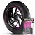 Adesivo Friso de Roda M1 +  Palavra RETRO EX 50 + Interno P Shineray - Filete Rosa - Imagem 1