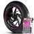 Adesivo Friso de Roda M1 +  Palavra ROAD + Interno P Harley Davidson - Filete Rosa - Imagem 1