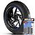 Adesivo Friso de Roda M1 +  Palavra RS 50 + Interno P Aprilia - Filete Azul Refletivo - Imagem 1