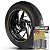 Adesivo Friso de Roda M1 +  Palavra RS 50 + Interno P Aprilia - Filete Dourado Refletivo - Imagem 1