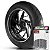 Adesivo Friso de Roda M1 +  Palavra RSV MILLE 1000 + Interno P Aprilia - Filete Branco - Imagem 1