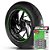Adesivo Friso de Roda M1 +  Palavra RUNNER + Interno P Green - Filete Verde Refletivo - Imagem 1