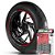 Adesivo Friso de Roda M1 +  Palavra SOFTAIL SPRINGER + Interno P Harley Davidson - Filete Vermelho Refletivo - Imagem 1