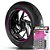 Adesivo Friso de Roda M1 +  Palavra SONIC + Interno P Aprilia - Filete Rosa - Imagem 1