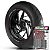 Adesivo Friso de Roda M1 +  Palavra SRAD 750 + Interno P Suzuki - Filete Vinho - Imagem 1