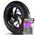 Adesivo Friso de Roda M1 +  Palavra STREET 150 + Interno P MVK - Filete Roxo - Imagem 1
