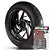 Adesivo Friso de Roda M1 +  Palavra STREET 150 + Interno P MVK - Filete Vinho - Imagem 1