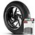 Adesivo Friso de Roda M1 +  Palavra SUPER SPORT S + Interno P Ducati - Filete Branco - Imagem 1