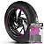 Adesivo Friso de Roda M1 +  Palavra Traxx JH 250 E 5 SHARK + Interno P TRAXX - Filete Rosa - Imagem 1