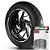 Adesivo Friso de Roda M1 +  Palavra TRE 899 K + Interno P Benelli - Filete Branco - Imagem 1