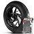 Adesivo Friso de Roda M1 +  Palavra VC 125 ADVANCED + Interno P Daelim - Filete Preto - Imagem 1