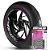 Adesivo Friso de Roda M1 +  Palavra VESPA SPRINT + Interno G Piaggio - Filete Rosa - Imagem 1