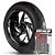 Adesivo Friso de Roda M1 +  Palavra VULCAN 800 + Interno G Kawasaki - Filete Vinho - Imagem 1