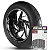 Adesivo Friso de Roda M1 +  Palavra VULCAN VN 1500 + Interno G Kawasaki - Filete Branco - Imagem 1