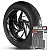Adesivo Friso de Roda M1 +  Palavra VULCAN VN 1500 + Interno G Kawasaki - Filete Preto - Imagem 1