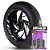 Adesivo Friso de Roda M1 +  Palavra Traxx JL 50 + Interno G TRAXX - Filete Roxo - Imagem 1