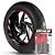 Adesivo Friso de Roda M1 +  Palavra EXC 520 + Interno G KTM - Filete Vermelho Refletivo - Imagem 1