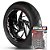 Adesivo Friso de Roda M1 +  Palavra RACER + Interno G Jonny - Filete Vinho - Imagem 1