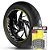 Adesivo Friso de Roda M1 +  Palavra MARAUDER 800 + Interno G Suzuki - Filete Amarelo - Imagem 1