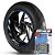 Adesivo Friso de Roda M1 +  Palavra TRAIL + Interno G KTM - Filete Azul Refletivo - Imagem 1
