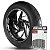 Adesivo Friso de Roda M1 +  Palavra HUNTER 90 86 + Interno G Sundown - Filete Branco - Imagem 1