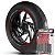 Adesivo Friso de Roda M1 +  Palavra VULCAN VN 750 + Interno P Kawasaki - Filete Vermelho Refletivo - Imagem 1