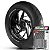 Adesivo Friso de Roda M1 +  Palavra WEB + Interno P Sundown - Filete Preto - Imagem 1