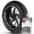 Adesivo Friso de Roda M1 +  Palavra SRAD 750 + Interno G Suzuki - Filete Branco - Imagem 1
