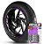 Adesivo Friso de Roda M1 +  Palavra XL 125 DUTY + Interno G Honda - Filete Roxo - Imagem 1