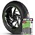 Adesivo Friso de Roda M1 +  Palavra Bmw F850 GS PREMIUM + Interno G BMW - Filete Verde Refletivo - Imagem 1
