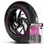Adesivo Friso de Roda M1 +  Palavra XLX 350 R + Interno P Honda - Filete Rosa - Imagem 1