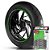 Adesivo Friso de Roda M1 +  Palavra XR 1200X SPORTSTER + Interno P Harley Davidson - Filete Vermelho Refletivo - Imagem 1
