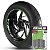 Adesivo Friso de Roda M1 +  Palavra SUPER TENERE + Interno G Yamaha - Filete Verde Refletivo - Imagem 1