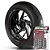 Adesivo Friso de Roda M1 +  Palavra XRT 110 + Interno P MVK - Filete Vinho - Imagem 1