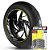 Adesivo Friso de Roda M1 +  Palavra V-MAX 1700 + Interno G Yamaha - Filete Amarelo - Imagem 1