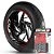 Adesivo Friso de Roda M1 +  Palavra SUPER SPORT S + Interno G Ducati - Filete Vermelho Refletivo - Imagem 1