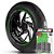 Adesivo Friso de Roda M1 +  Palavra XT 600 Z TENERE + Interno P Yamaha - Filete Verde Refletivo - Imagem 1