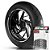 Adesivo Friso de Roda M1 +  Palavra XT 660 R + Interno P Yamaha - Filete Branco - Imagem 1