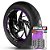 Adesivo Friso de Roda M1 +  Palavra TE 510 + Interno G Husqvarna - Filete Roxo - Imagem 1