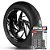 Adesivo Friso de Roda M1 +  Palavra SPEED TRIPLE T-509 + Interno G Triumph - Filete Preto - Imagem 1