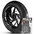 Adesivo Friso de Roda M1 +  Palavra PAMPERA 250 + Interno G Gas Gas - Filete Preto - Imagem 1