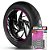 Adesivo Friso de Roda M1 +  Palavra GR150P + Interno G Garinni - Filete Rosa - Imagem 1