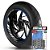 Adesivo Friso de Roda M1 +  Palavra R 1200 GS HAdesivo Friso de Roda M1 +  Palavra + Interno G BMW - Filete Azul Refletivo - Imagem 1