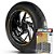Adesivo Friso de Roda M1 +  Palavra XY 150-5 FIRE + Interno P Shineray - Filete Dourado Refletivo - Imagem 1
